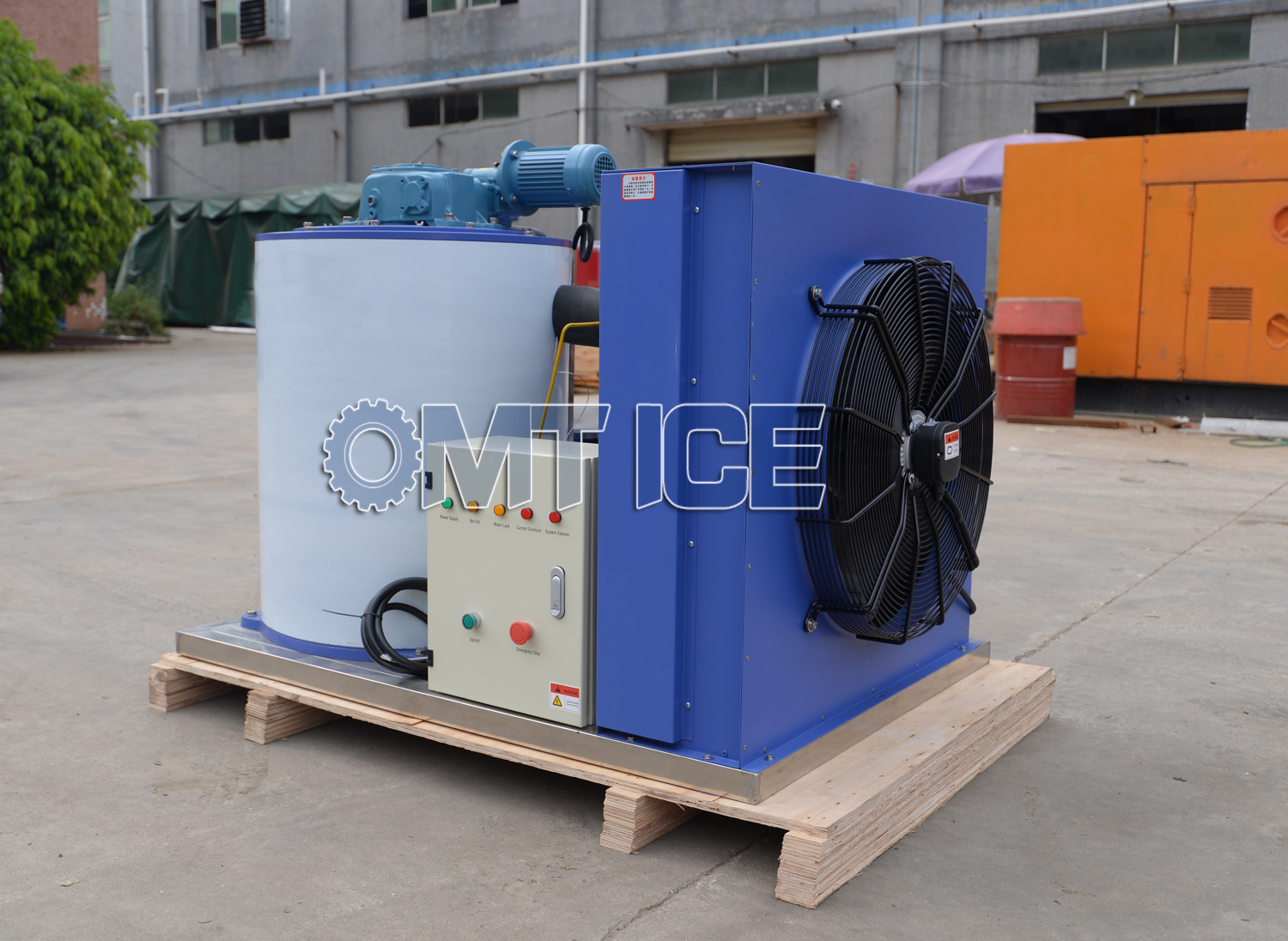 1000kg flake ice machine-021