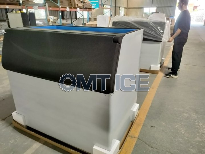 OMT 4sets Commercial Cube Ice Machine to Philippines (1)