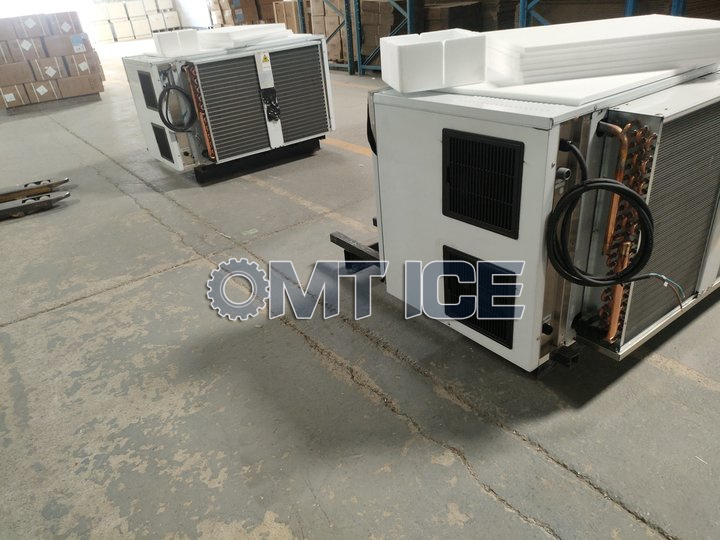 OMT 4sets Commercial Cube Ice Machine to Philippines (4)