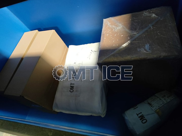 OMT 4sets Commercial Cube Ice Machine to Philippines (5)