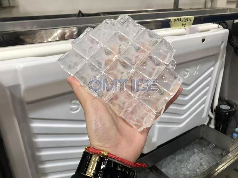 OMT 700KG Cube Ice Machine to Kenya-5