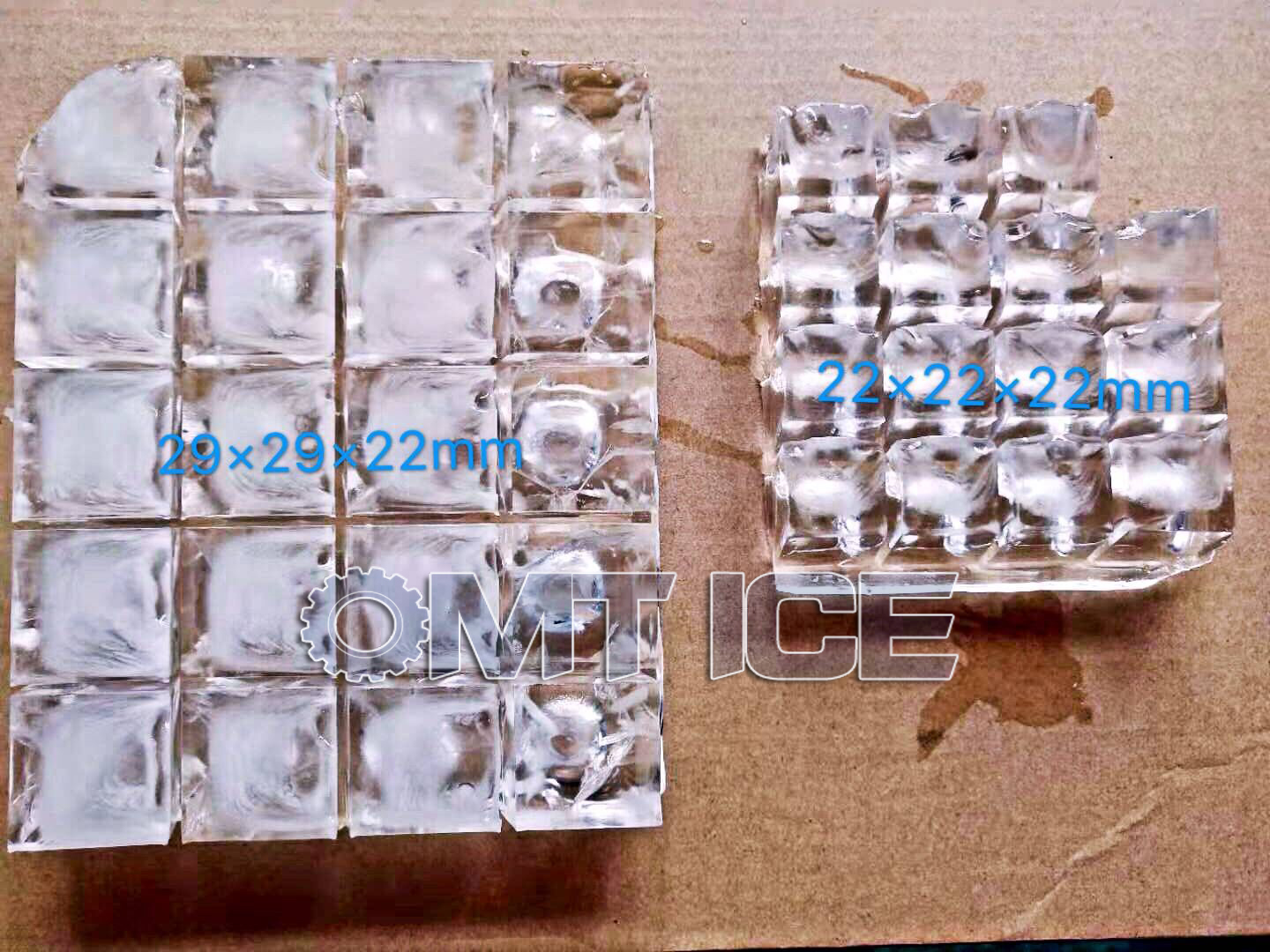 OMT 700KG Cube Ice Machine to Kenya-8